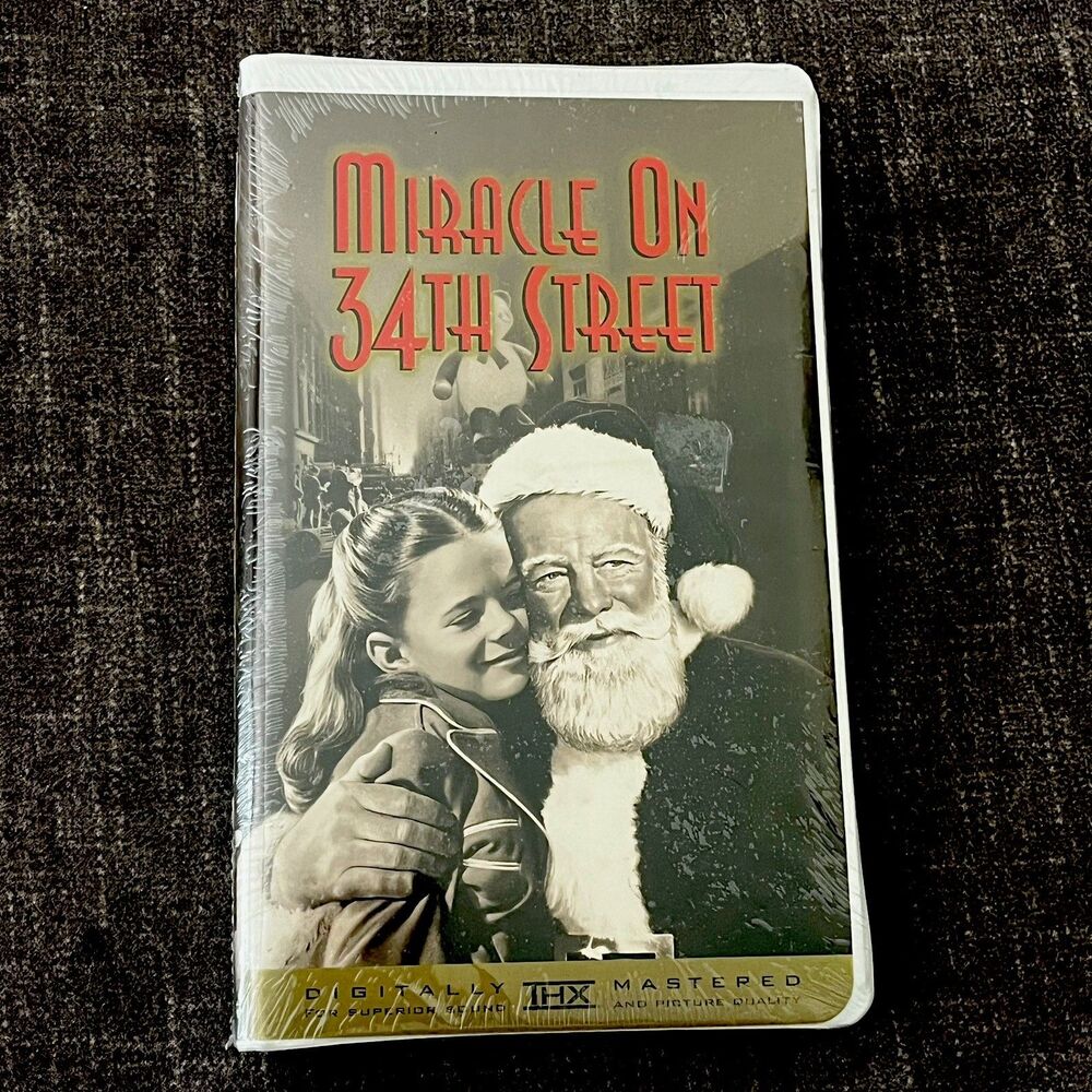 Miracle on 34th Street VHS BRAND NEW SEALED Maureen O’Hara John Payne